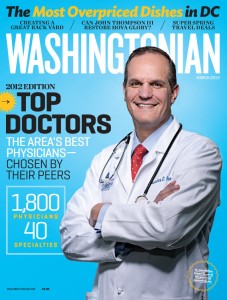 Washingtonian Magazine names Dr. Amir Bajoghli Top Doctor for 2012